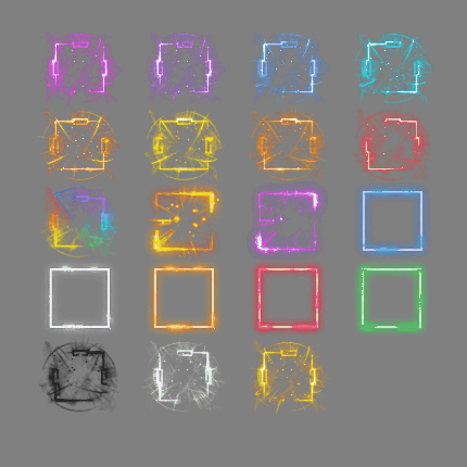 首饰内观特效框系列0351