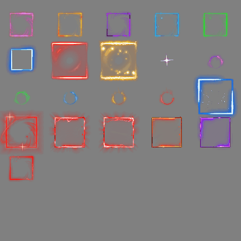 首饰内观特效框系列0354