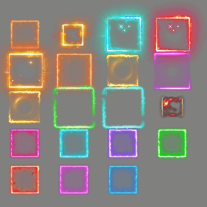 首饰内观特效框系列0356