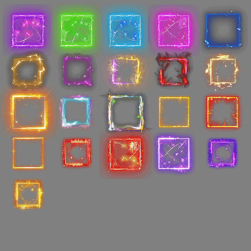 首饰内观特效框系列0358