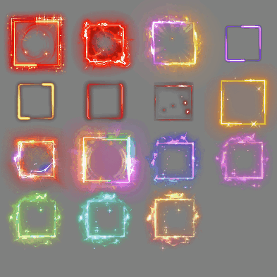 首饰内观特效框系列0359