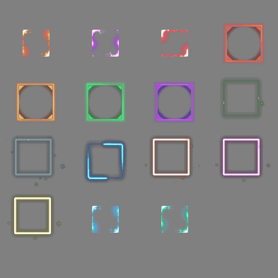 首饰内观特效框系列0360