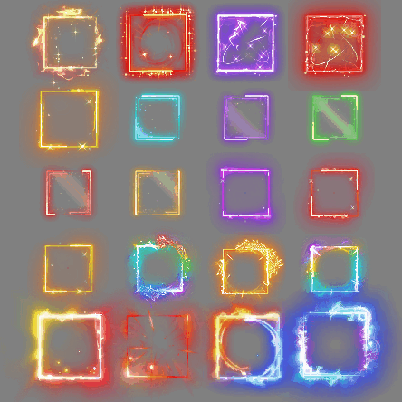 首饰内观特效框系列0362