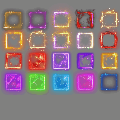 首饰内观特效框系列0367