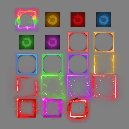 首饰内观特效框系列0369