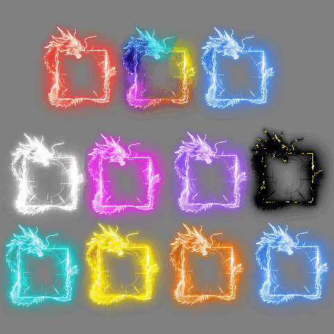 首饰内观特效框系列0370