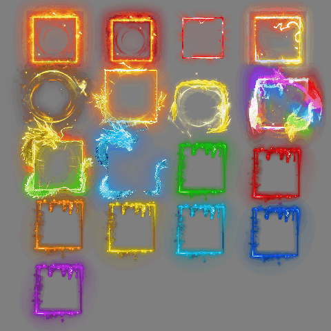 首饰内观特效框系列0371