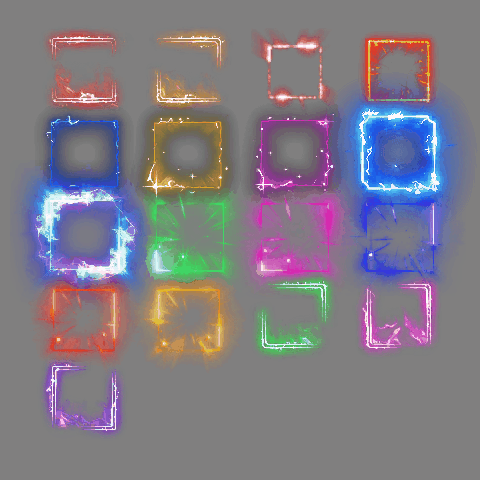 首饰内观特效框系列0372