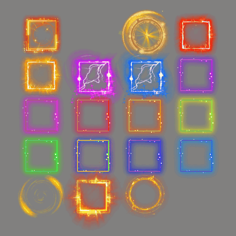 首饰内观特效框系列0373