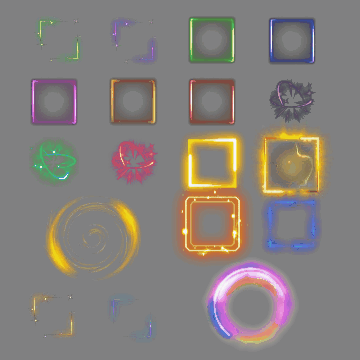 首饰内观特效框系列0375