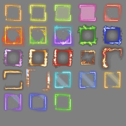 首饰内观特效框系列0376