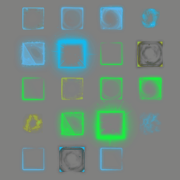 首饰内观特效框系列0379