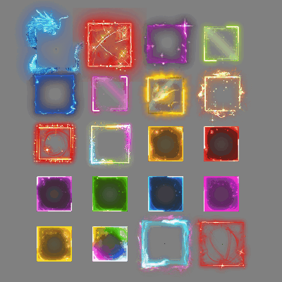 首饰内观特效框系列0381