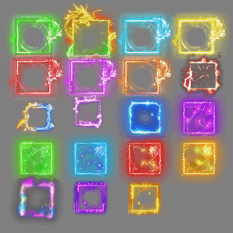 首饰内观特效框系列0384