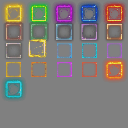 首饰内观特效框系列0385