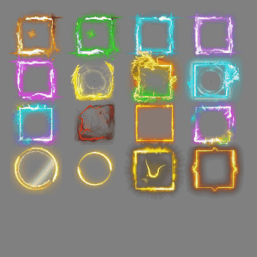 首饰内观特效框系列0386