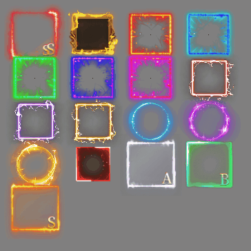 首饰内观特效框系列0388