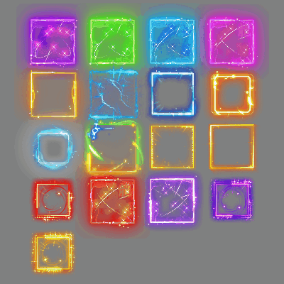 首饰内观特效框系列0389