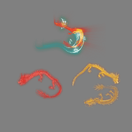 魂环光圈特效系列0249