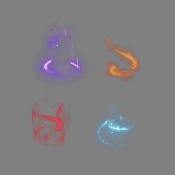 魂环光圈特效系列0259