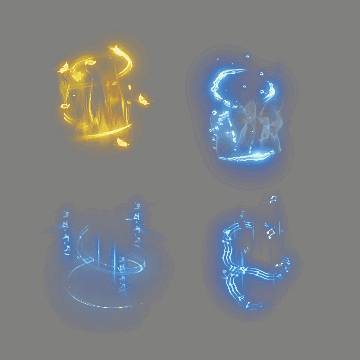 魂环光圈特效系列0260