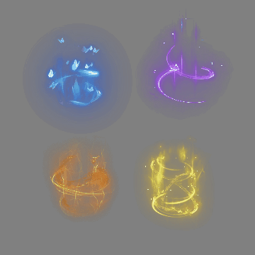 魂环光圈特效系列0261