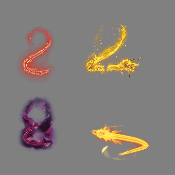 魂环光圈特效系列0265