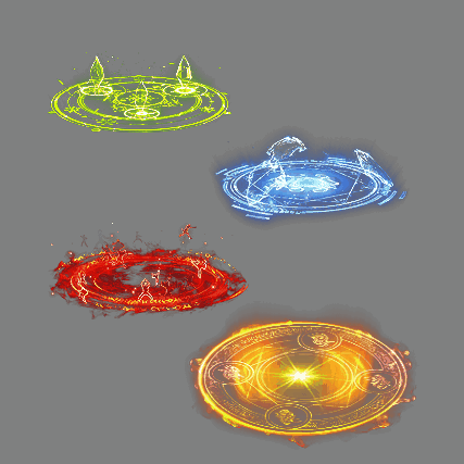 魂环光圈特效系列0268
