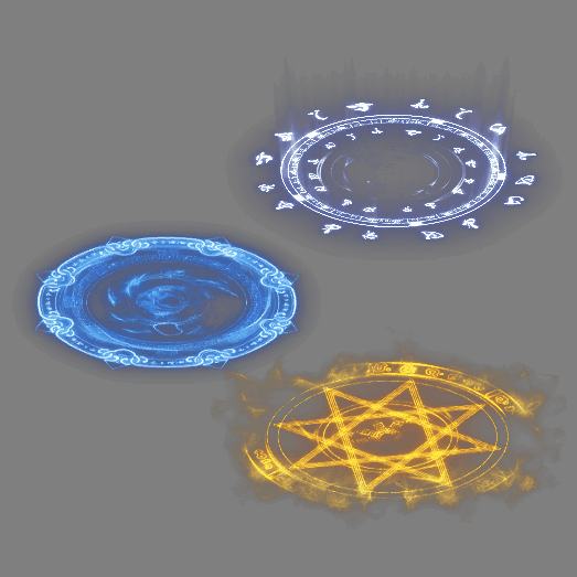 魂环光圈特效系列0270