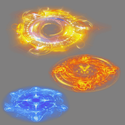 魂环光圈特效系列0276