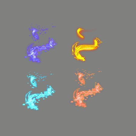 魂环光圈特效系列0283