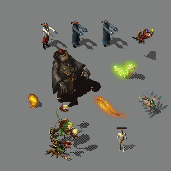 传奇通用怪物小怪系列666