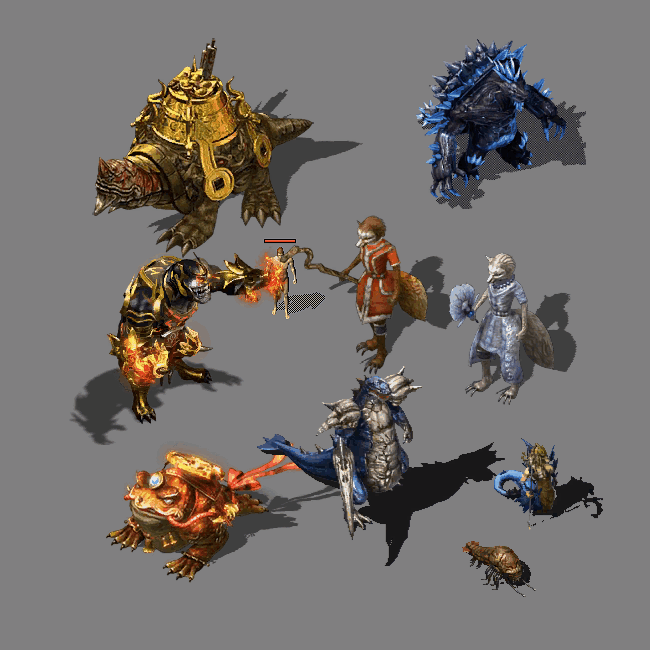 传奇通用怪物小怪系列678