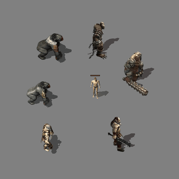 传奇通用怪物小怪系列700