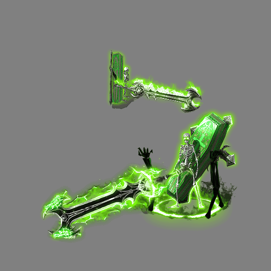 996引擎专用骷髅一体时装装备系列0012