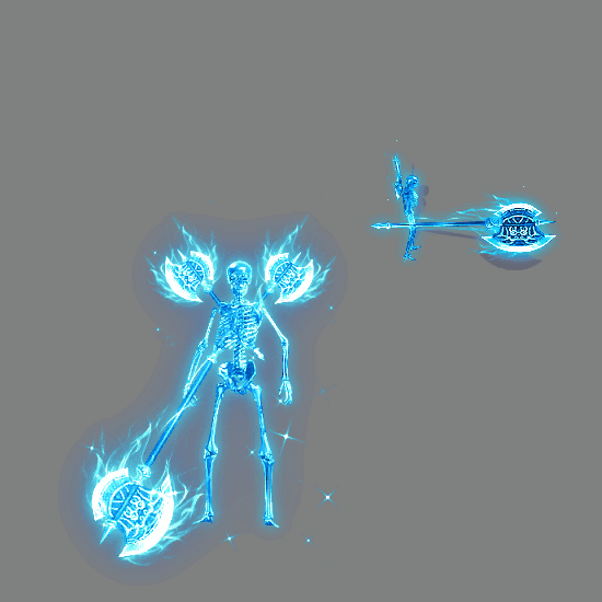 996引擎专用骷髅一体时装装备系列0017