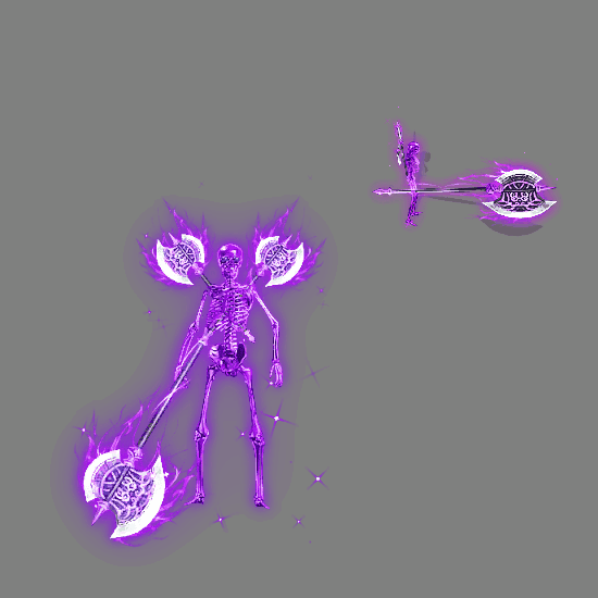 996引擎专用骷髅一体时装装备系列0018