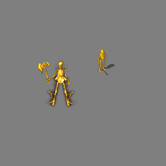 996引擎专用骷髅一体时装装备系列0027