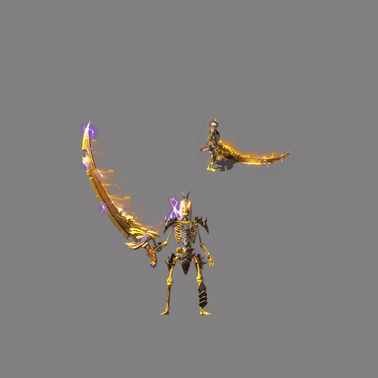 996引擎专用骷髅一体时装装备系列0030