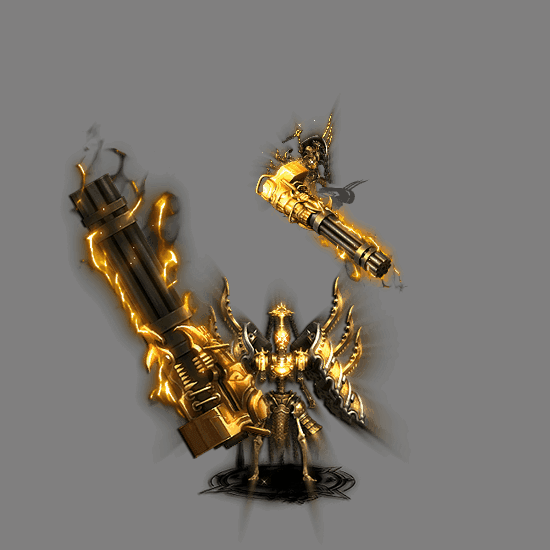 996引擎专用骷髅一体时装装备系列0033