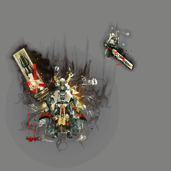 996引擎专用骷髅一体时装装备系列0039