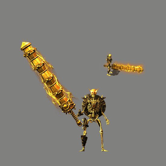 996引擎专用骷髅一体时装装备系列0053