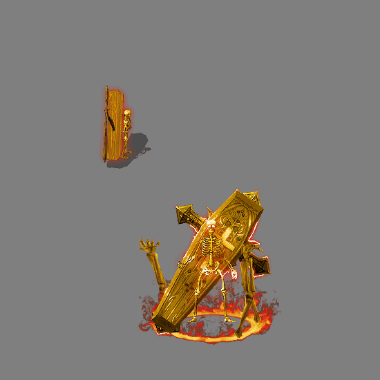 996引擎专用骷髅一体时装装备系列0057