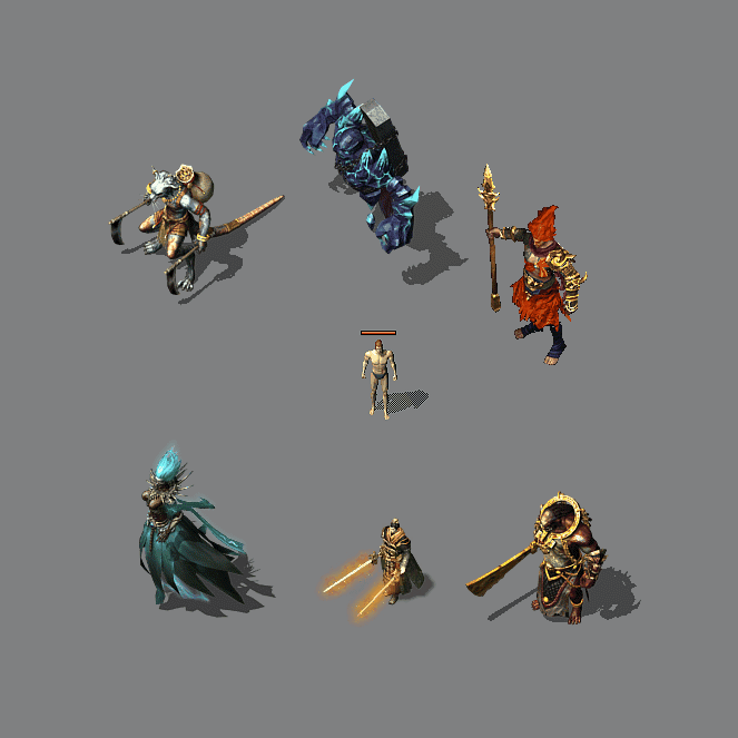 传奇通用怪物小怪系列734