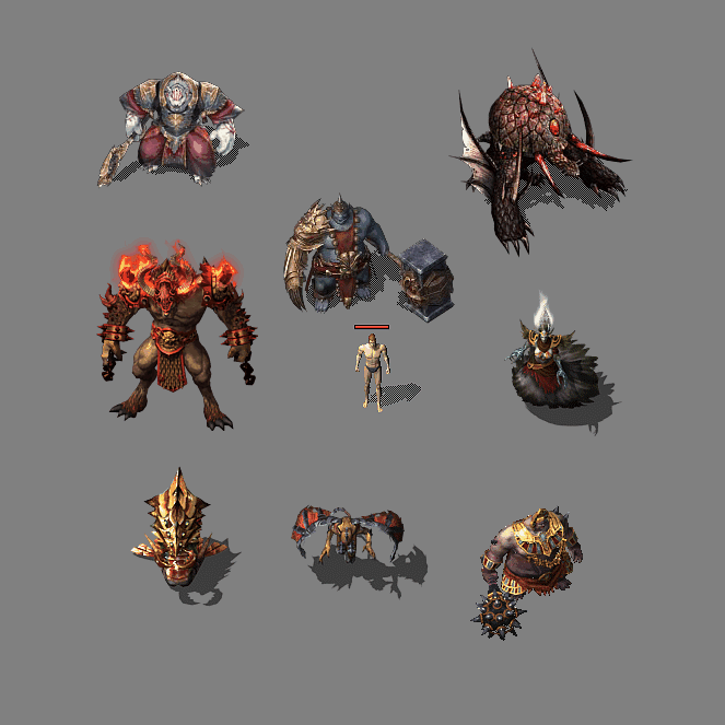 传奇通用怪物小怪系列735