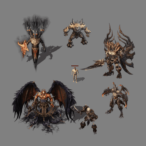 传奇通用怪物小怪系列741