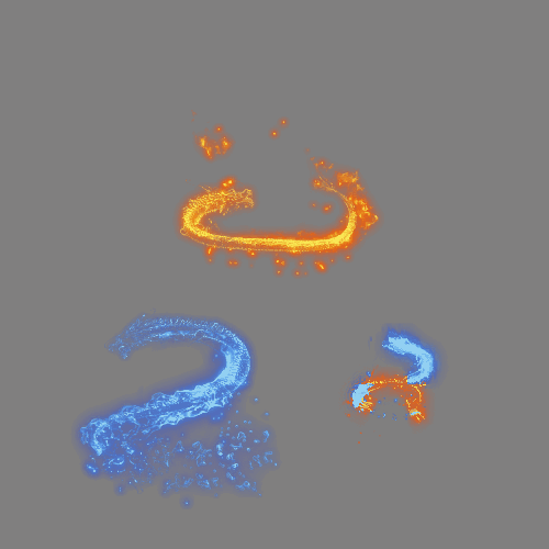 魂环光圈特效系列0291