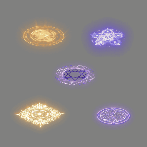 魂环光圈特效系列0294