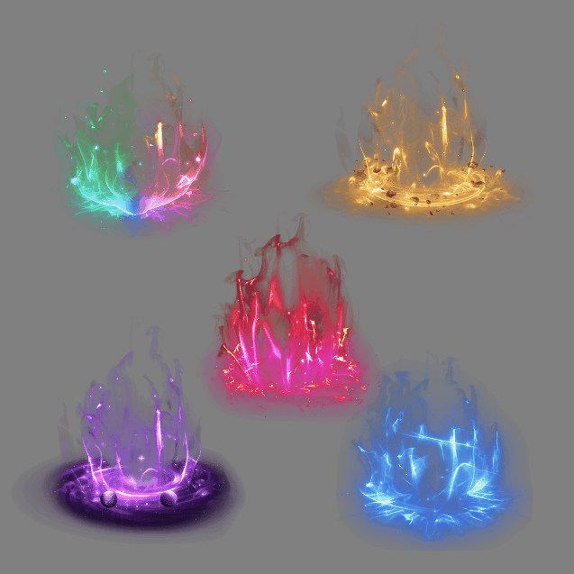 魂环光圈特效系列0310