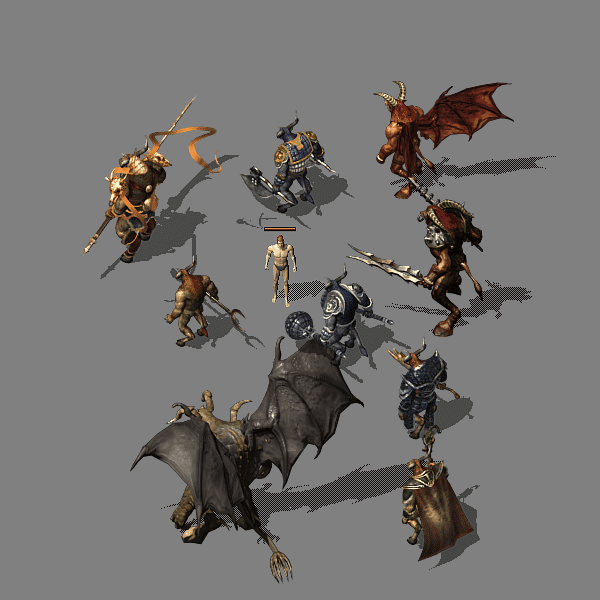 传奇通用怪物小怪系列789